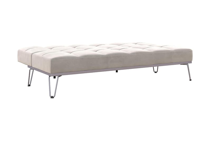 Elle Futon Fløyel/Grå - Novogratz - Sovesofaer - Futon sofa