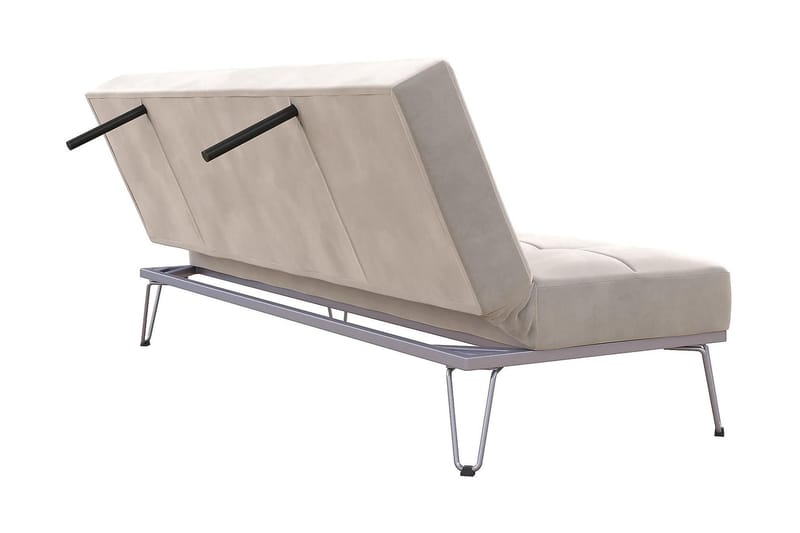 Elle Futon Fløyel/Grå - Novogratz - Sovesofaer - Futon sofa