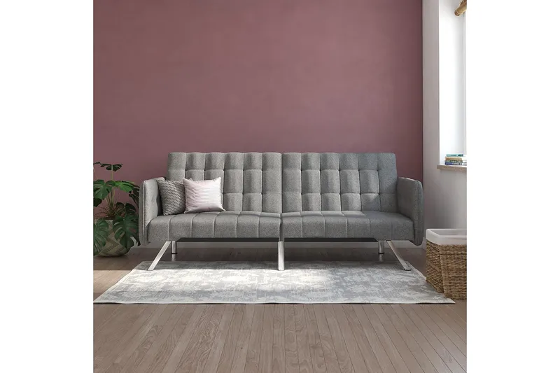 Emily Futon Lingrå - Dorel Home - Møbler - Sofaer - Sovesofaer - Futon - Futon sofa