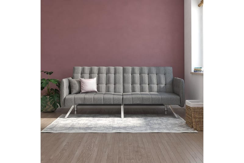 Emily Futon Lingrå - Dorel Home - Møbler - Sofaer - Sovesofaer - Futon - Futon sofa