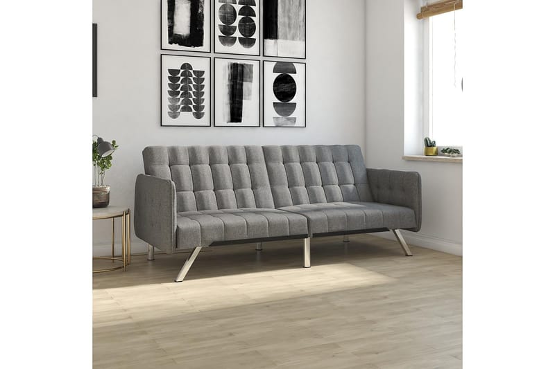 Emily Futon Lingrå - Dorel Home - Møbler - Sofaer - Sovesofaer - Futon - Futon sofa