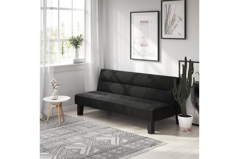 Kebo Futon Svart - Dorel Home - Møbler - Sofaer - Sovesofaer - Futon - Futon sofa