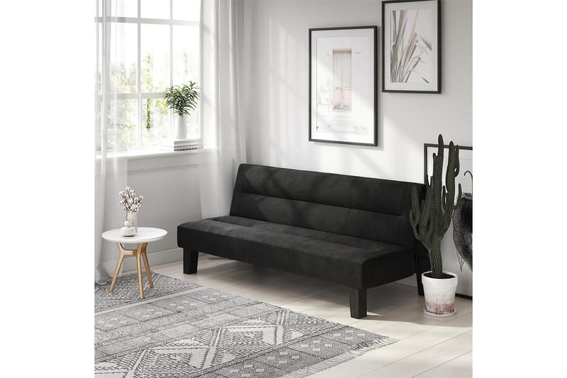 Kebo Futon Svart - Dorel Home - Sovesofaer - Futon sofa