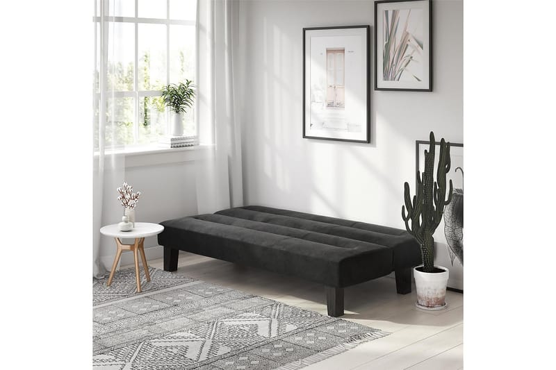 Kebo Futon Svart - Dorel Home - Møbler - Sofaer - Sovesofaer - Futon - Futon sofa