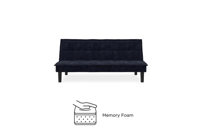 Otis Futon Blå - Dorel Home - Møbler - Sofaer - Sovesofaer - Futon - Futon sofa