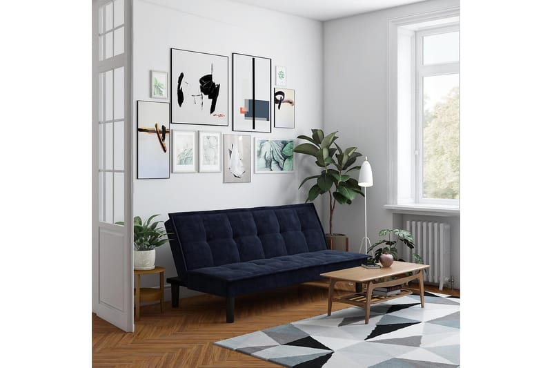 Otis Futon Blå - Dorel Home - Møbler - Sofaer - Sovesofaer - Futon - Futon sofa