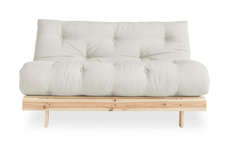 Roots Raw Sovesofa Nature/Tre/Natur - Karup Design - Møbler - Sofaer - Sovesofaer - Futon - Futon sofa