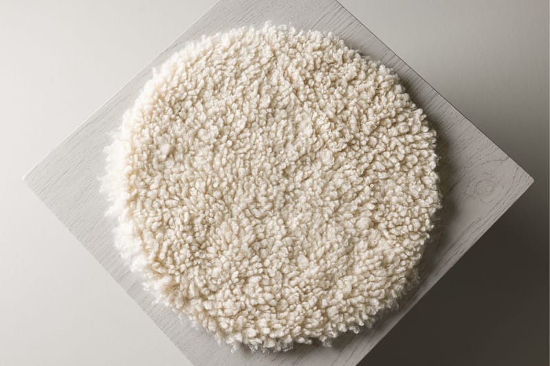 Katy Stolpute - Hvid - Tekstiler - Sitteputer