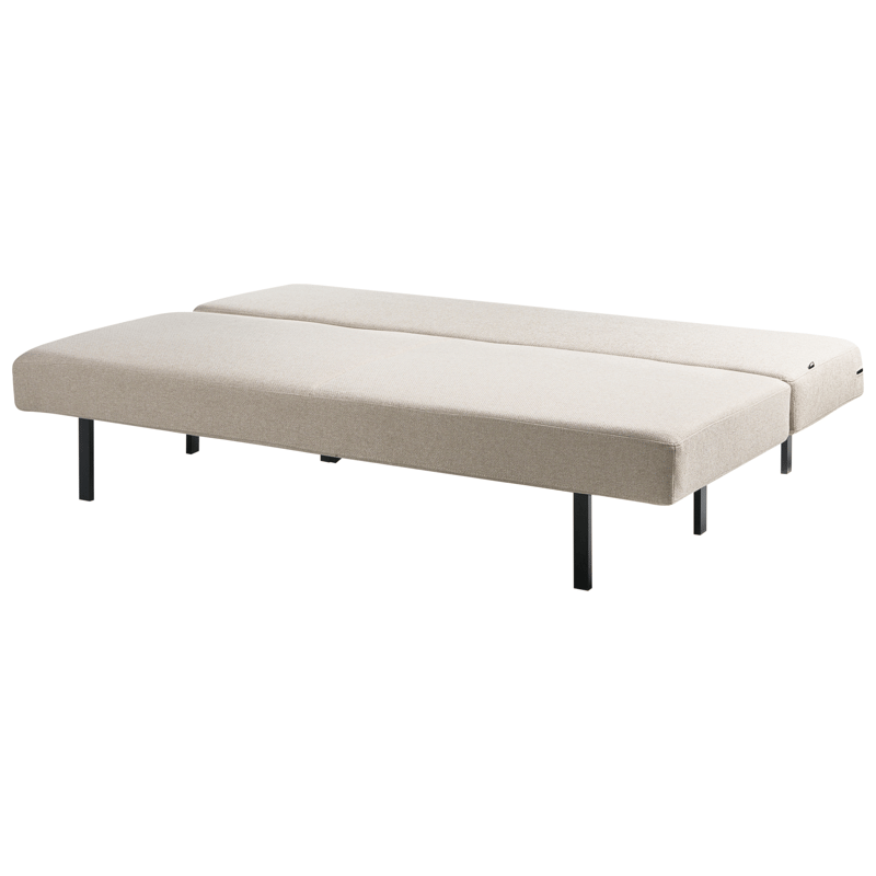 Sovesofa Roykka - Beige - Møbler - Sofaer - Sovesofaer - 3 seters sovesofa