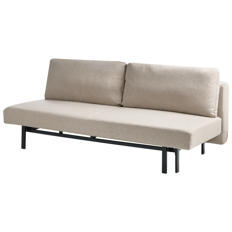 Sovesofa Roykka - Beige - Møbler - Sofaer - Sovesofaer - 3 seters sovesofa