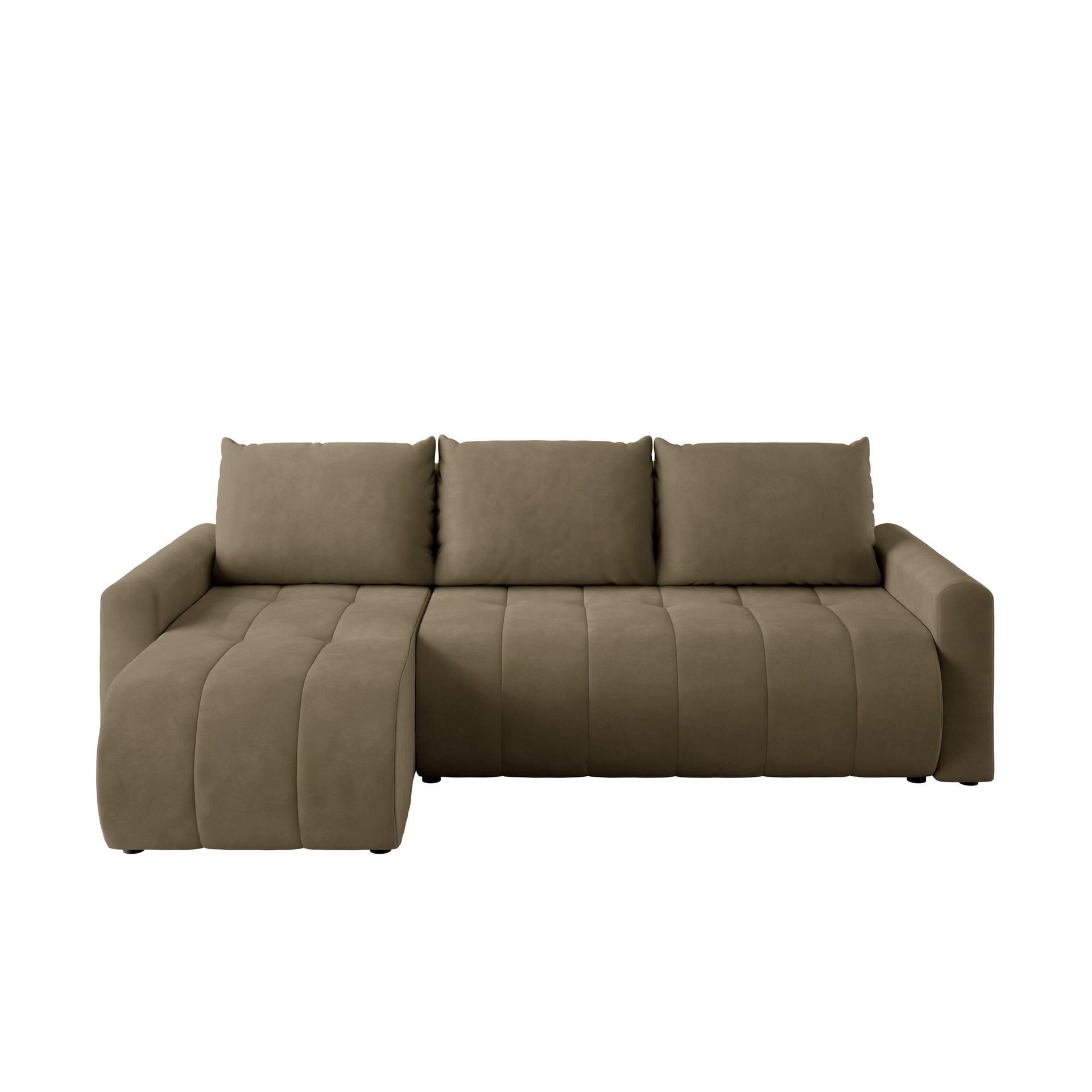 Fynrican 3-seters sovesofa med divan - Polo 875 (brun)