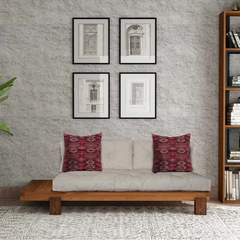 Fynros 2-seters Sovesofa - Beige/Natur - Møbler - Sofaer - Sovesofaer