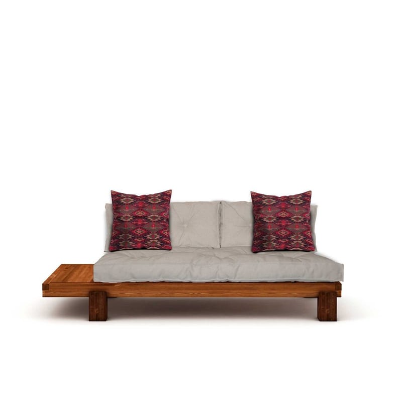 Fynros 2-seters Sovesofa, Beige/Natur