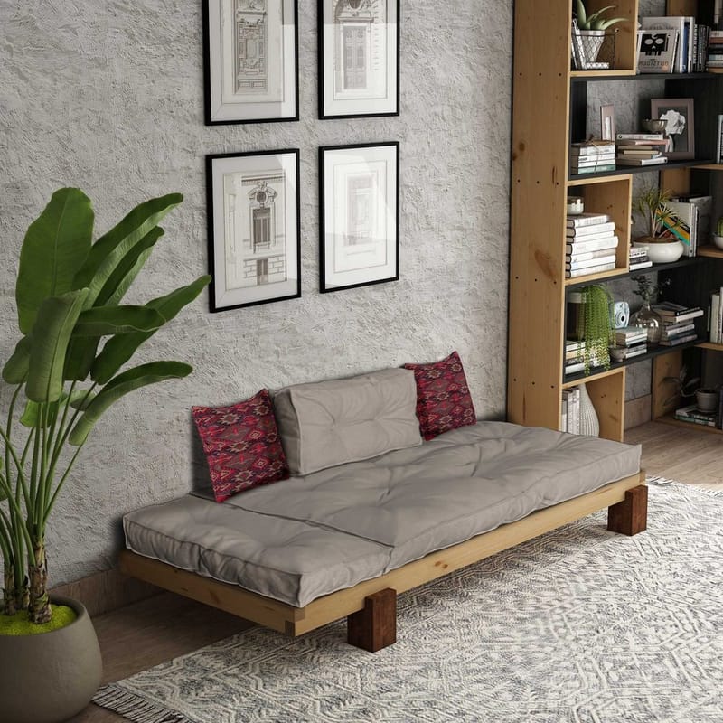 Fynros 2-seters Sovesofa - Beige/Natur - Møbler - Sofaer - Sovesofaer