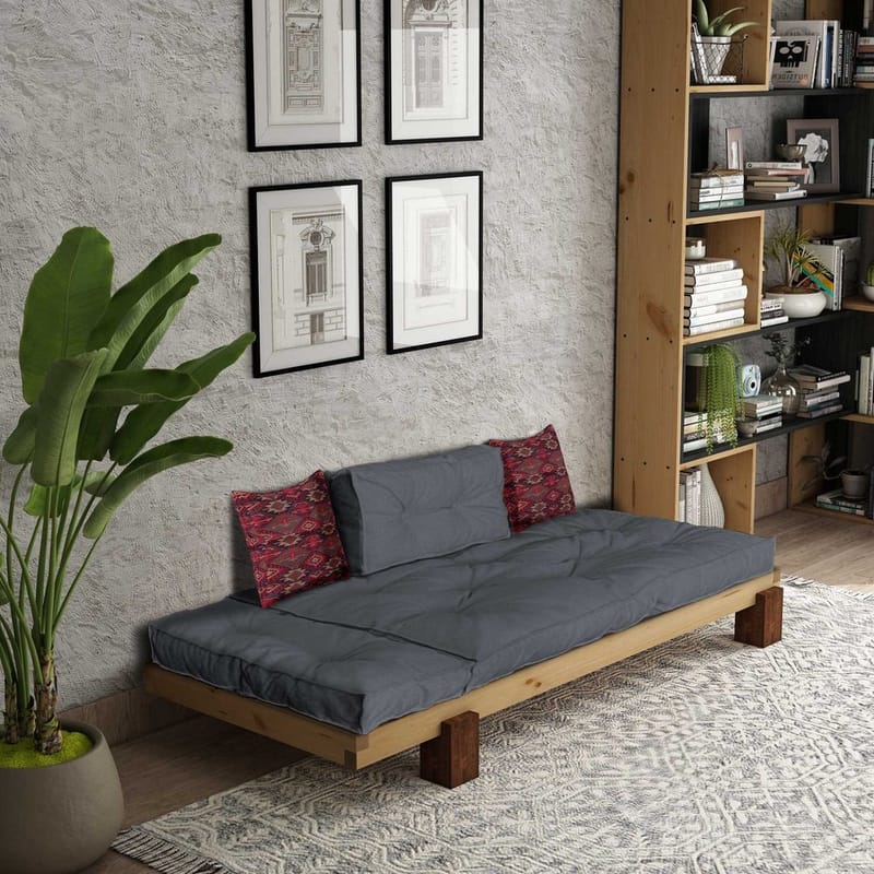 Fynros 2-seters Sovesofa - Grå - Møbler - Sofaer - Sovesofaer