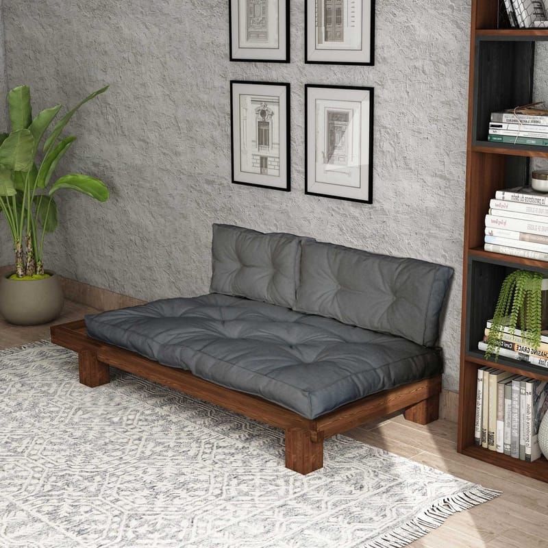 Fynros 2-seters Sovesofa - Grå - Møbler - Sofaer - Sovesofaer