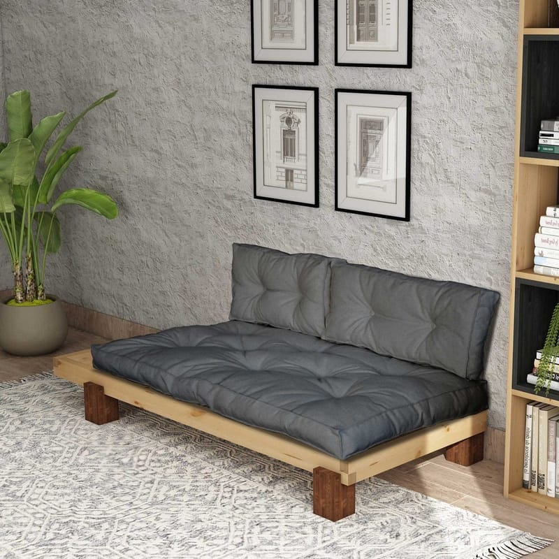 Fynros 2-seters Sovesofa - Grå - Møbler - Sofaer - Sovesofaer