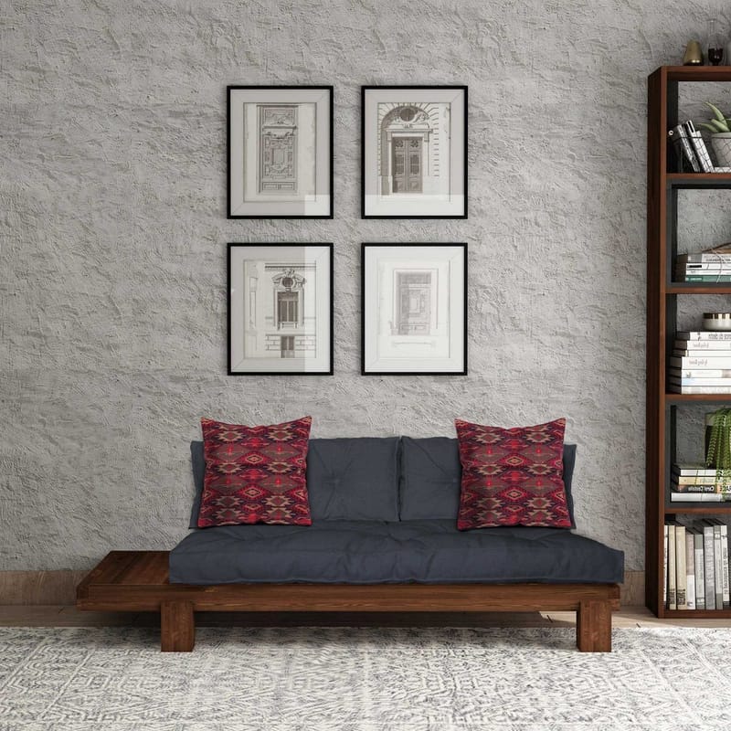 Fynros 2-seters Sovesofa - Marineblå - Møbler - Sofaer - Sovesofaer