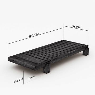 Fynros 2-seters Sovesofa - Marineblå - Møbler - Sofaer - Sovesofaer