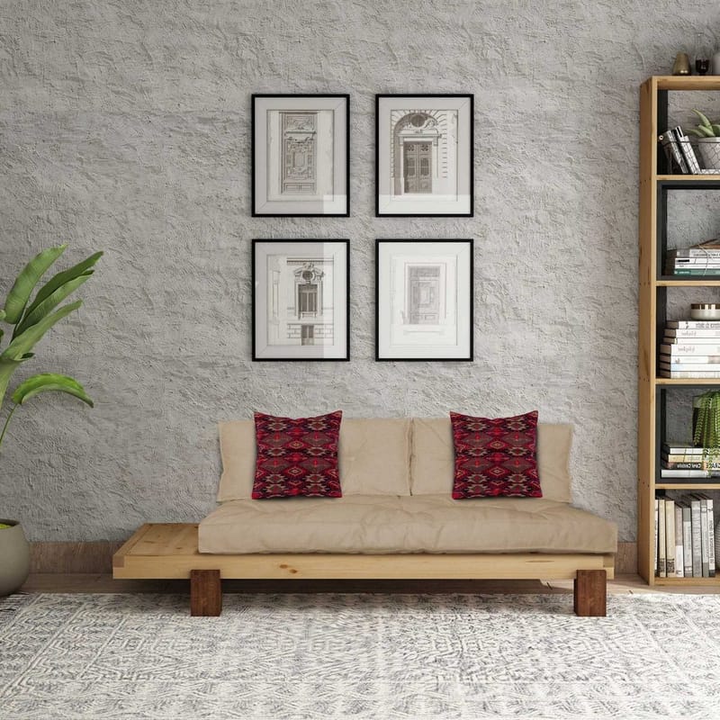 Fynros 2-seters Sovesofa - Natur - Møbler - Sofaer - Sovesofaer