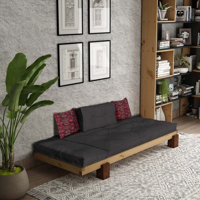 Fynros 2-seters Sovesofa - Natur/Antrasitt - Møbler - Sofaer - Sovesofaer