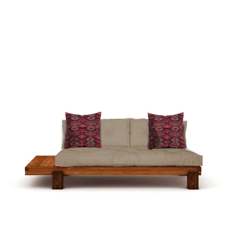 Fynros 2-seters Sovesofa - Natur/Lysebrun - Møbler - Sofaer - Sovesofaer