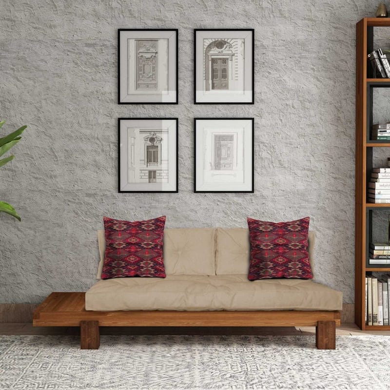 Fynros 2-seters Sovesofa - Natur/Lysebrun - Møbler - Sofaer - Sovesofaer