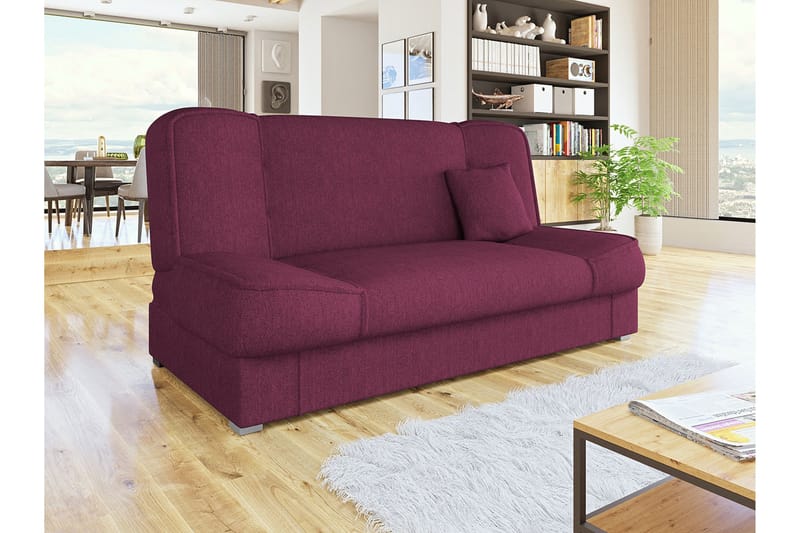 Gabi Sofa 175x80x80 cm - Lilla - Sovesofaer - 4 seters sovesofa