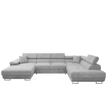 Gabina 5-seters U-formet sovesofa med divan og sjeselong