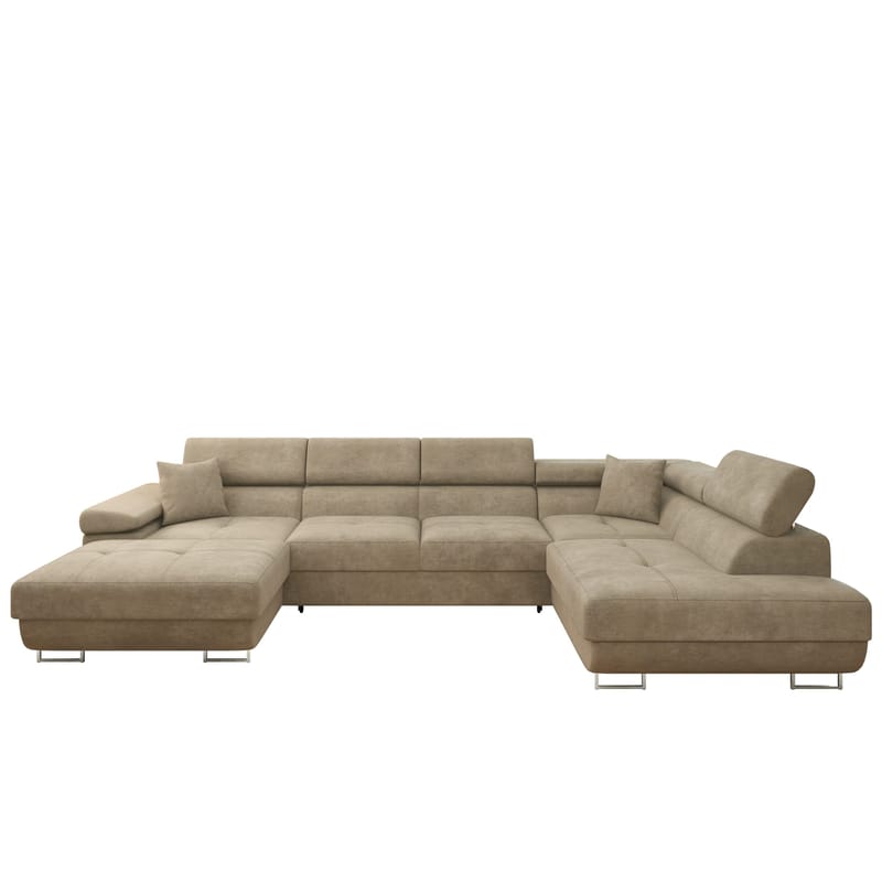 Gabina 5-seters U-formet sovesofa med divan og sjeselong, Lumo 30