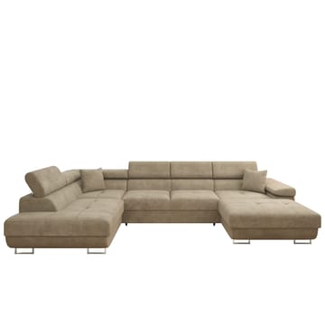 Gabina 5-seters U-formet sovesofa med divan og sjeselong