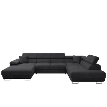 Gabina 5-seters U-formet sovesofa med divan og sjeselong