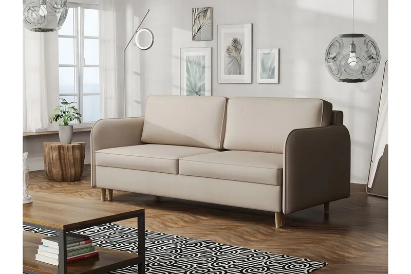 Gaja 2-seter Sofa - Beige - Møbler - Sofaer - Sovesofaer