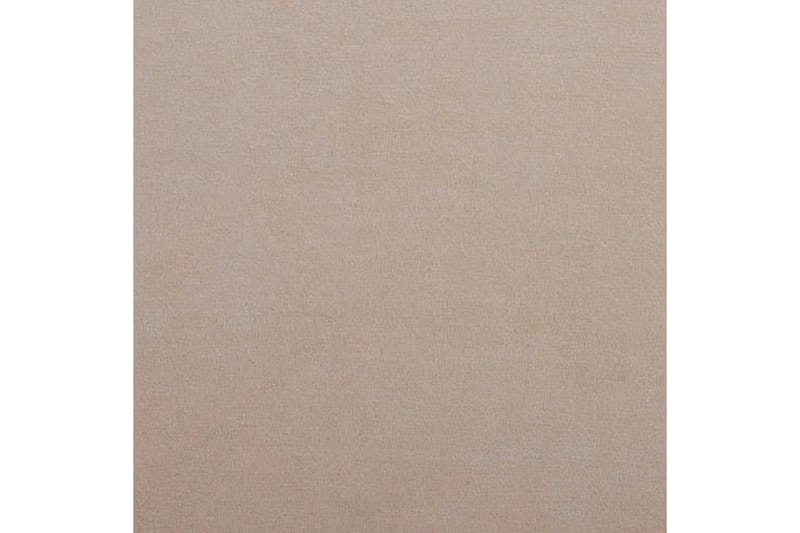 Gaja 2-seter Sovesofa Runde Armlener i Stoff - Beige - Møbler - Sofaer - Sovesofaer