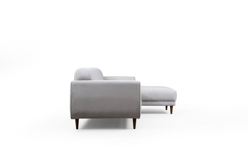 Gajanejos 5-seter Høyrevendt L-formet Sovesofa 87x237 cm i Stoff - Beige - Møbler - Sofaer - Sovesofaer