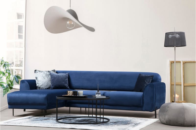 Gajanejos Divansovesofa - Blå - Møbler - Sofaer - Sovesofaer