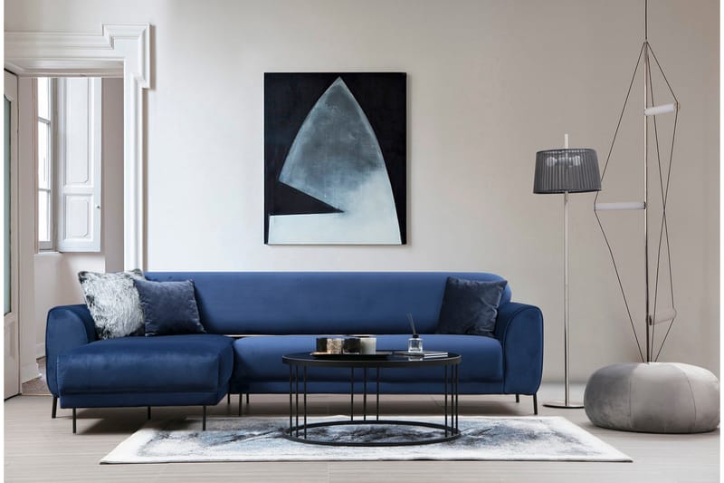 Gajanejos Divansovesofa - Blå - Møbler - Sofaer - Sovesofaer