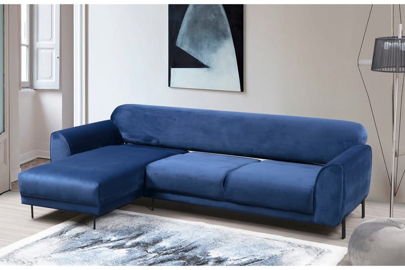 Gajanejos Divansovesofa - Blå - Møbler - Sofaer - Sovesofaer