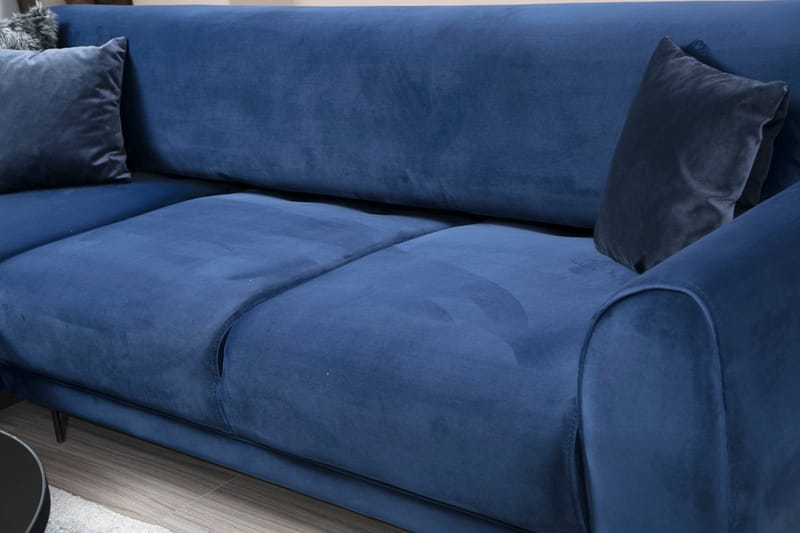 Gajanejos Divansovesofa - Blå - Møbler - Sofaer - Sovesofaer