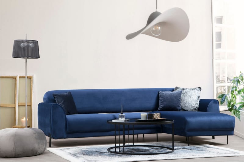 Gajanejos Divansovesofa - Blå - Møbler - Sofaer - Sovesofaer