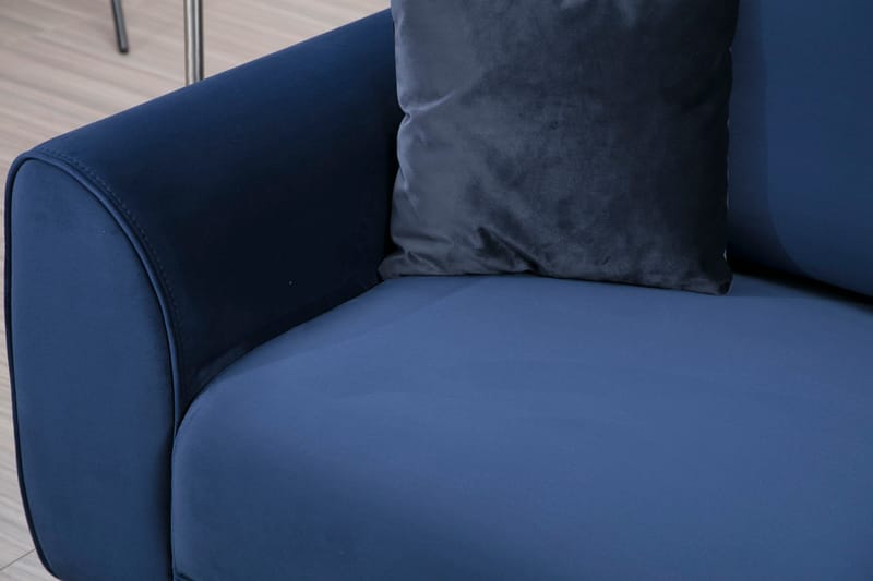 Gajanejos Divansovesofa - Blå - Møbler - Sofaer - Sovesofaer