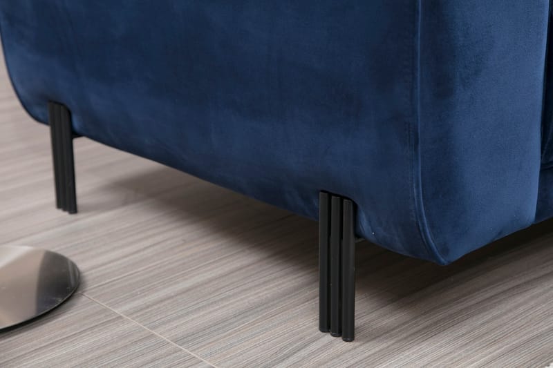 Gajanejos Divansovesofa - Blå - Møbler - Sofaer - Sovesofaer
