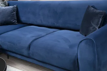 Gajanejos Divansovesofa - Blå - Møbler - Sofaer - Sovesofaer