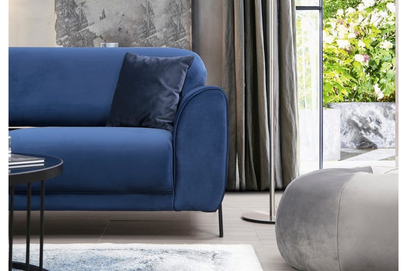 Gajanejos Divansovesofa - Blå - Møbler - Sofaer - Sovesofaer