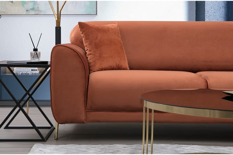 Gajanejos Divansovesofa - Brun - Sovesofaer - Sovesofa divan