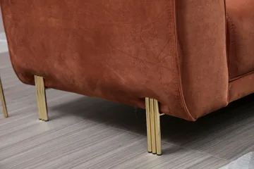 Gajanejos Divansovesofa - Brun - Møbler - Sofaer - Sovesofaer