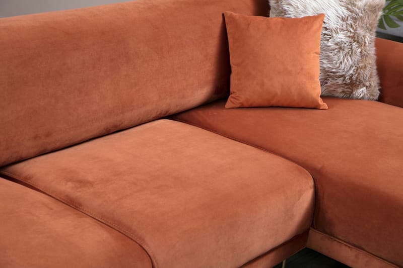 Gajanejos Divansovesofa - Brun - Møbler - Sofaer - Sovesofaer