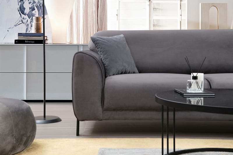 Gajanejos Divansovesofa - Grå - Møbler - Sofaer - Sovesofaer