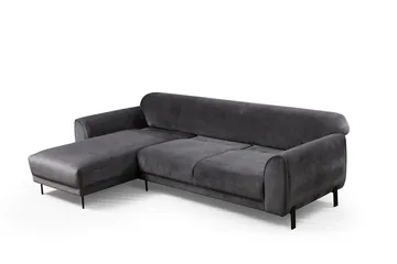 Gajanejos Divansovesofa - Grå - Møbler - Sofaer - Sovesofaer