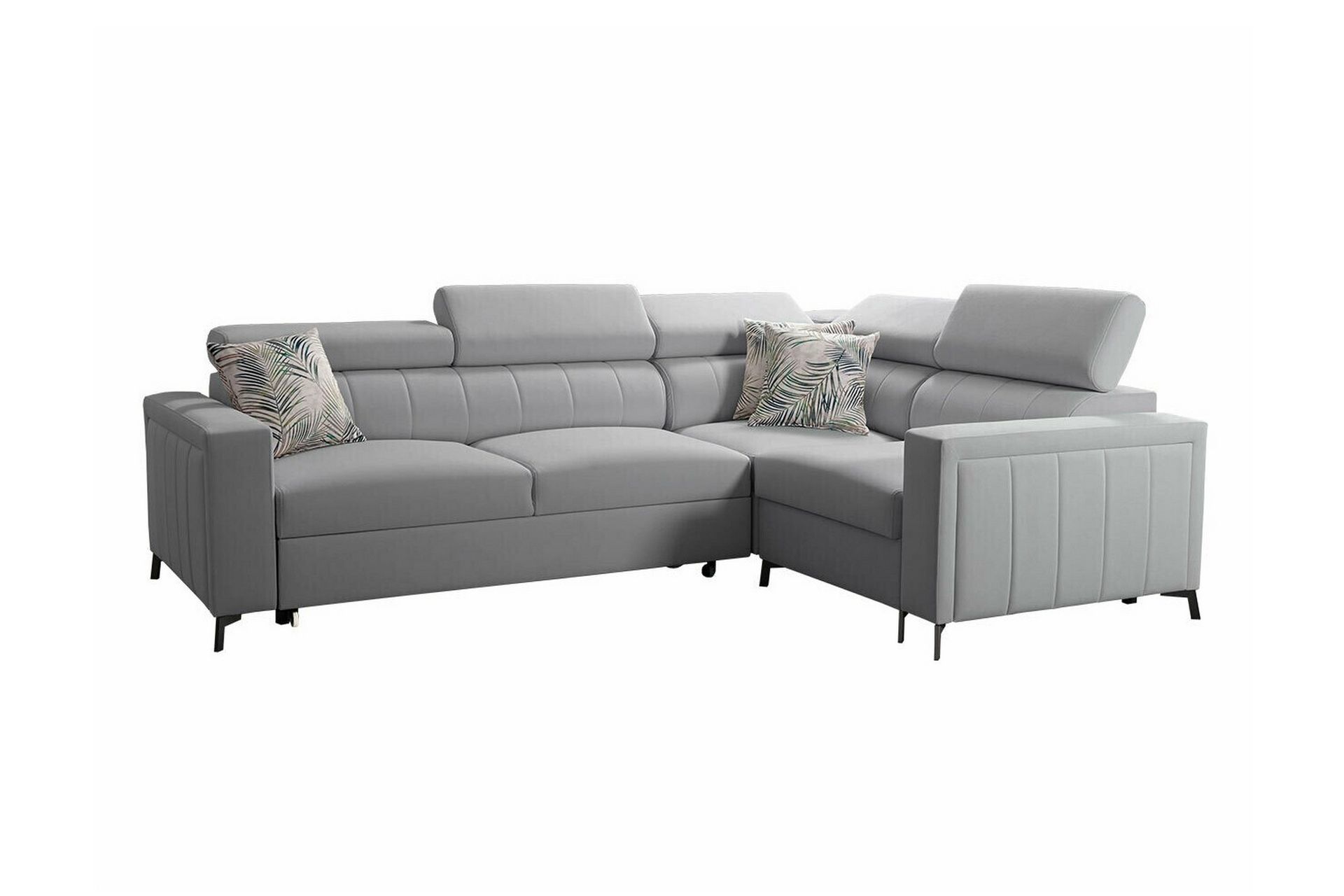 Galbally 3-seters Hjørnesovesofa - Lysegrå - Møbler - Sofaer - Sovesofaer